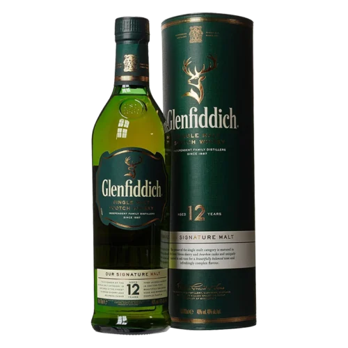Whisky Glenfiddich 12YO, 40%, 0.7l + cutie cadou Whisky Glenfiddich 12YO, 40%, 0.7l + cutie cadou
