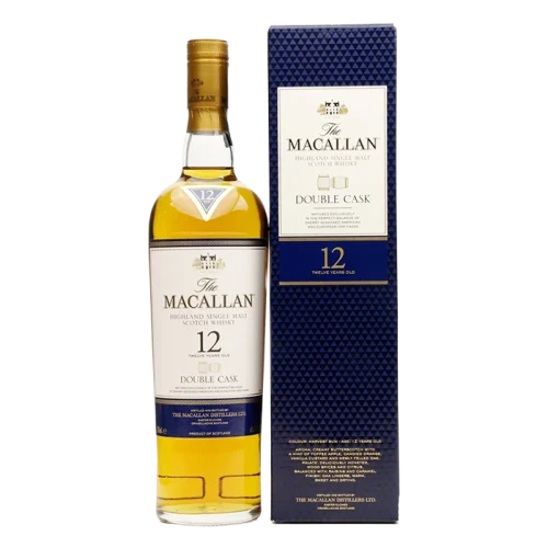 Whisky The Macallan 12YO Double Cask, 40%, 0.7l + cutie cadou Whisky The Macallan 12YO Double Cask, 40%, 0.7l + cutie cadou