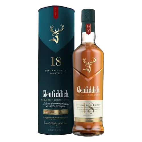 Whisky Glenfiddich 18YO, 40%, 0.7l + cutie cadou Whisky Glenfiddich 18YO, 40%, 0.7l + cutie cadou