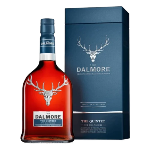 Whisky The Dalmore Quintet, 44.5%, 0.7l + cutie cadou Whisky The Dalmore Quintet, 44.5%, 0.7l + cutie cadou