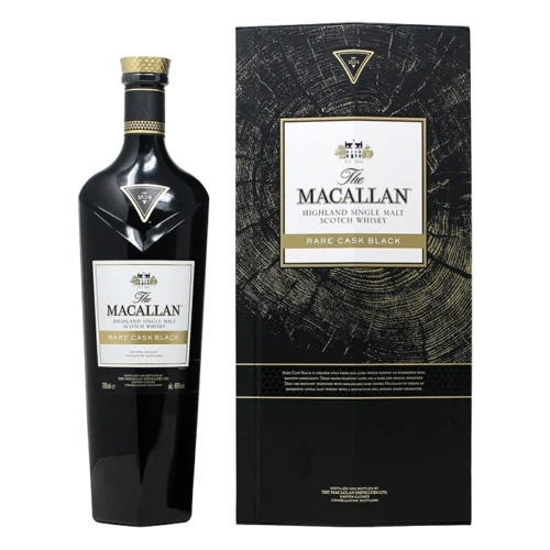 Whisky The Macallan Rare Cask Black, 48%, 0.7l + cutie cadou Whisky The Macallan Rare Cask Black, 48%, 0.7l + cutie cadou